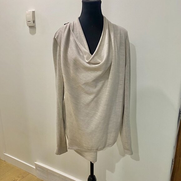 All Saints Elgar Fine Wool Cowl Neck Sweater - Picture 4 of 10